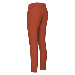 Pantalón de equitación Euro-Star Empress FullGrip Cinna oscuro Naranja