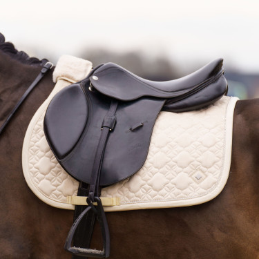 Manta de montar Imperial Riding Simone GP Latté Marrón