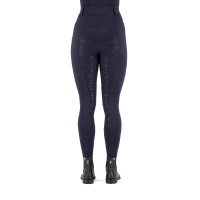 Legging de equitación Imperial Riding Tamara FullGrip para mujer Mármol Gris