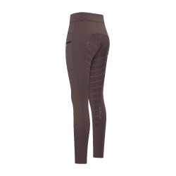 Legging de equitación Imperial Riding Tamara FullGrip para mujer Mármol Gris