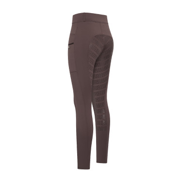 Legging de equitación Imperial Riding Tamara FullGrip para mujer Mármol Gris