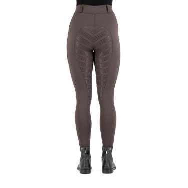 Legging de equitación Imperial Riding Tamara FullGrip para mujer Mármol Gris