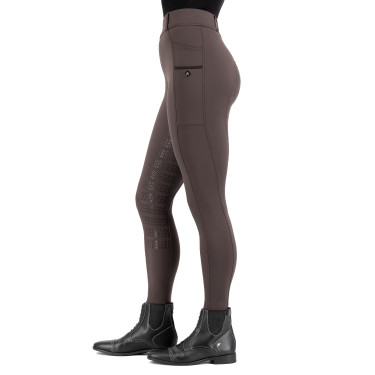 Legging de equitación Imperial Riding Tamara FullGrip para mujer Mármol Gris