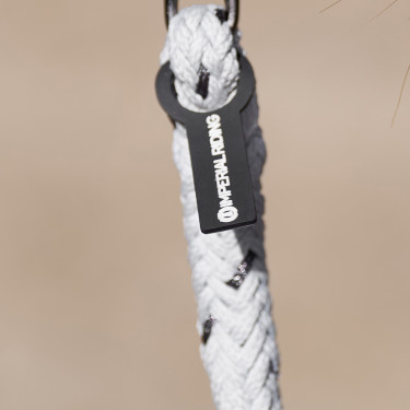 Cuerda de amarre Imperial Riding Deluxe con mosquetón simple Cristal Azul