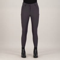 Pantalón de equitación Euro-Star Arielle Connect FullGrip mujer Gris imán