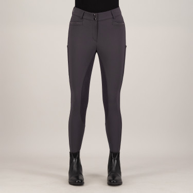 Pantalón de equitación Euro-Star Arielle Connect FullGrip mujer Gris imán Pantalón de equitación Euro-Star Arielle Connect FullGrip mujer Gris imán