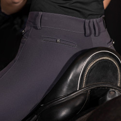 Pantalón de equitación Euro-Star Arielle Connect FullGrip mujer Gris imán Pantalón de equitación Euro-Star Arielle Connect FullGrip mujer Gris imán