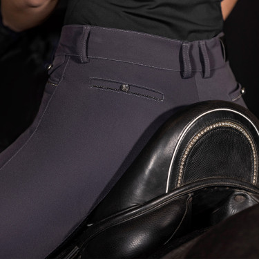 Pantalón de equitación Euro-Star Arielle Connect FullGrip mujer Gris imán Pantalón de equitación Euro-Star Arielle Connect FullGrip mujer Gris imán