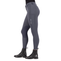 Pantalón de equitación Euro-Star Arielle Connect grip en las rodillas para mujer Gris mezcla