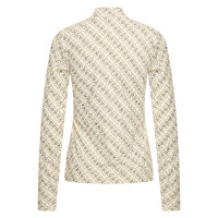 Polo anti-UV HV Polo Manja mujer Cachemira Blanco