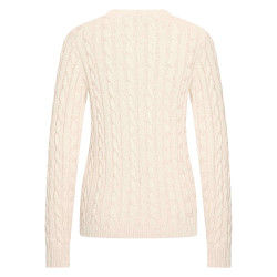 Jersey HV Polo Tally mujer Cachemira Blanco