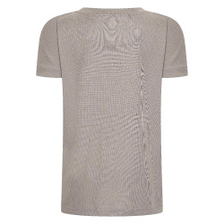 Camiseta de manga corta Imperial Riding Hally para niño Carbón vegetal Gris