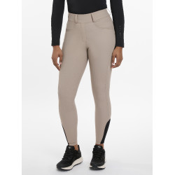 Legging de equitación Amy LeMieux mujer Pacana Beige