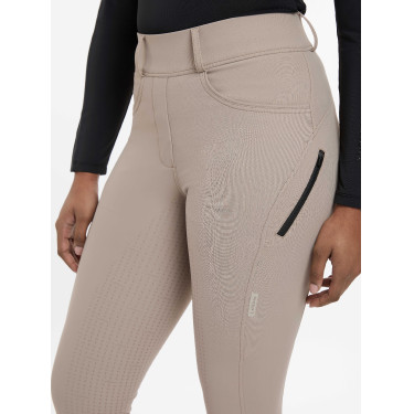 Legging de equitación Amy LeMieux mujer Pacana Beige