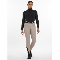 Legging de equitación Amy LeMieux mujer Pacana Beige