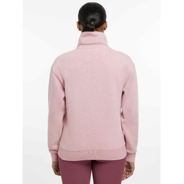 Jersey LeMieux con cremallera de un cuarto Keira para mujer Floración Rosa