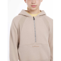 Sudadera LeMieux Pop over Harriet Young Rider Almendra Beige