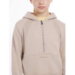 Sudadera LeMieux Pop over Harriet Young Rider Almendra Beige