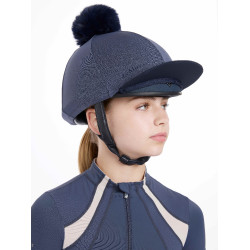 Toque de malla Maria LeMieux Azul atardecer Toque de malla Maria LeMieux Azul atardecer