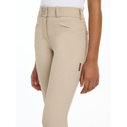Pantalón LeMieux con asiento de silicona Izzy Young Rider Almendra Beige Pantalón LeMieux con asiento de silicona Izzy Young Rider Almendra Beige