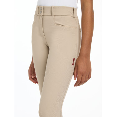 Pantalón LeMieux con asiento de silicona Izzy Young Rider Almendra Beige Pantalón LeMieux con asiento de silicona Izzy Young Rider Almendra Beige