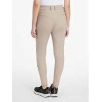 Pantalón LeMieux grip rodilla Isabelle mujer Almendra Beige