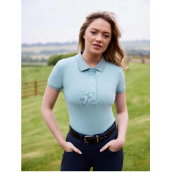Polo LeMieux Clásico Aqua Azul Polo LeMieux Clásico Aqua Azul