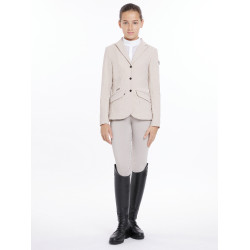 Chaqueta de concurso LeMieux Kennedy Young Rider Piedra Gris