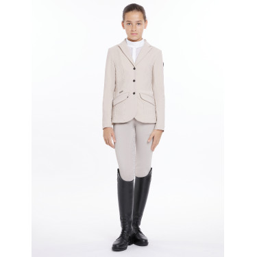 Chaqueta de concurso LeMieux Kennedy Young Rider Piedra Gris