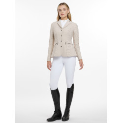 Chaqueta de concurso LeMieux Mesh Jessica Piedra Gris Chaqueta de concurso LeMieux Mesh Jessica Piedra Gris