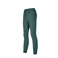 Pantalón Kingsland KLKira de asiento completo, talle regular para mujer Escarabajo verde de junio Pantalón Kingsland KLKira de asiento completo, talle regular para mujer Escarabajo verde de junio