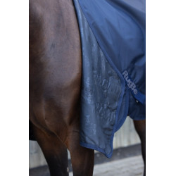 Alfombra de manta para caballos al aire libre Be Zero Azul marino oscuro