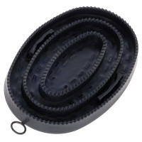 Carda Covalliero Deluxe brun, contrastes noirs Marrón