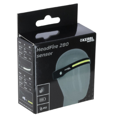 Lámpara frontal LED HeadFire 280 sensor Covalliero Lámpara frontal LED HeadFire 280 sensor Covalliero