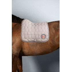 Manta de montar Schella Harcour Lino Beige