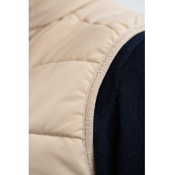 Chaleco sin mangas Boston Harcour hombre Lino Beige