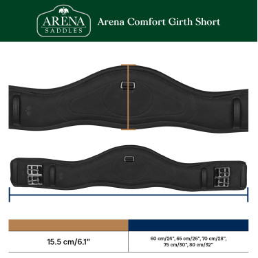Sangle Arena courte Comfort Negro Sangle Arena courte Comfort Negro