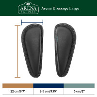 Bananes avant Flexiblocs Arena Dressage Negro