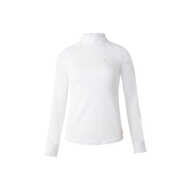 Camisa de Concurso de Encaje y Manga Larga para Mujer Sylvie Horze Camisa de Concurso de Encaje y Manga Larga para Mujer Sylvie Horze