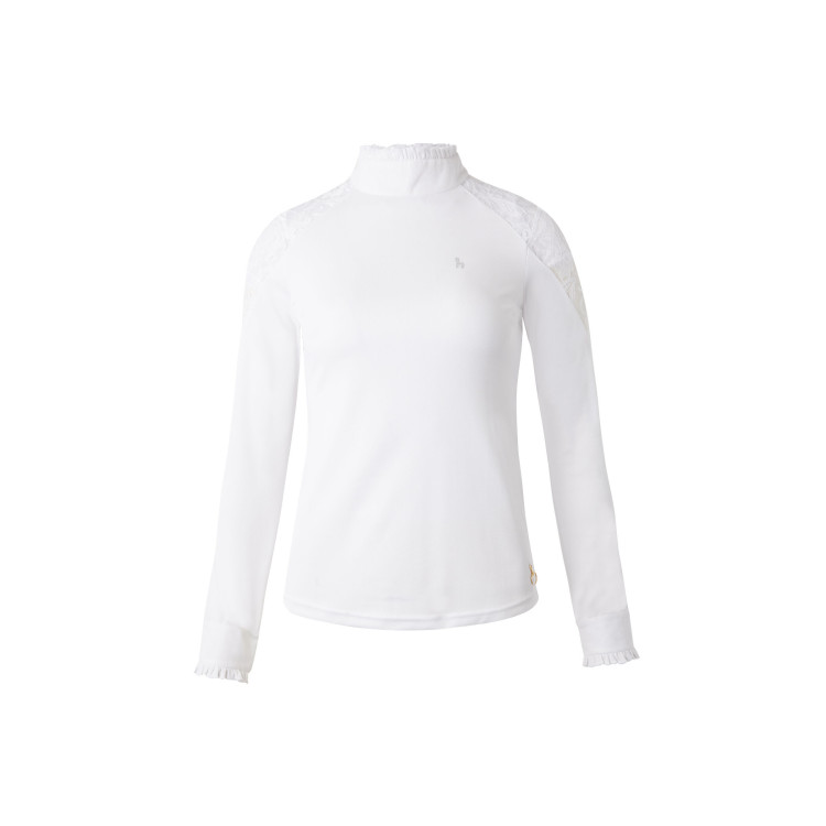 Camisa de Concurso de Encaje y Manga Larga para Mujer Sylvie Horze Camisa de Concurso de Encaje y Manga Larga para Mujer Sylvie Horze