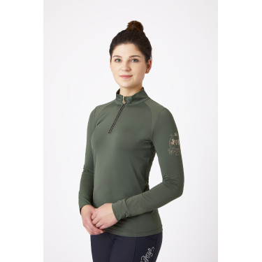Top de entrenamiento B Vertigo Sidney para mujer Verde escarabajo Top de entrenamiento B Vertigo Sidney para mujer Verde escarabajo