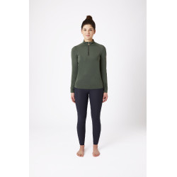 Top de entrenamiento B Vertigo Sidney para mujer Verde escarabajo Top de entrenamiento B Vertigo Sidney para mujer Verde escarabajo