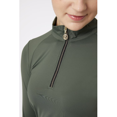 Top de entrenamiento B Vertigo Sidney para mujer Verde escarabajo Top de entrenamiento B Vertigo Sidney para mujer Verde escarabajo