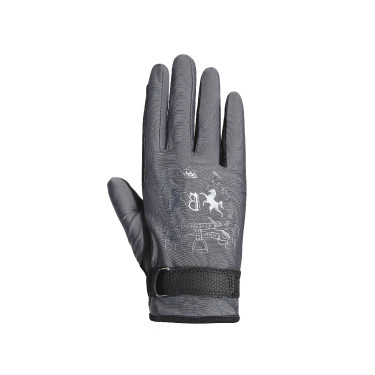 Gants d'équitation B Vertigo Laia femme avec logo imprimé Castelrock