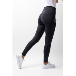 Leggings de cintura alta B Vertigo Lara para mujer Azul marino oscuro / blanco