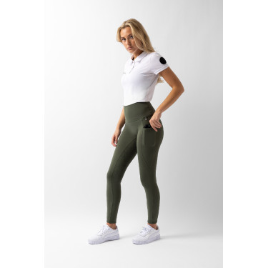 Pantalones de montar de Compresión para Mujer con Asiento Completo Gillian Horze Pantalones de montar de Compresión para Mujer con Asiento Completo Gillian Horze