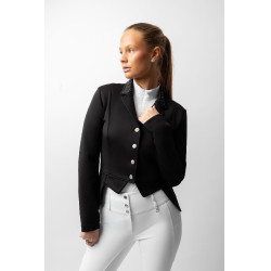Chaqueta de concurso para mujer Horze Carla Negro