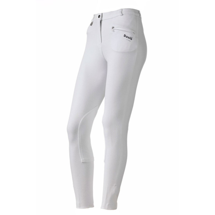 Pantalón Daslö punto blanco mujer Pantalón Daslö punto blanco mujer