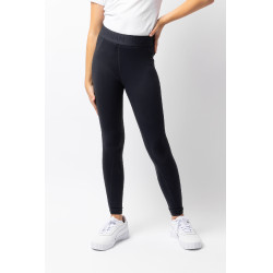 Mallas de Equitación con Asiento Completo de Siliconapara Niños Madison Horze Azul marino oscuro