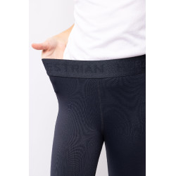 Mallas de Equitación con Asiento Completo de Siliconapara Niños Madison Horze Azul marino oscuro